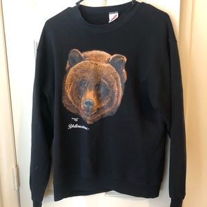 Vintage Yellowstone Crew Sweater